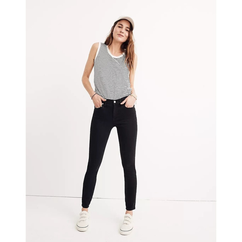 Madewell 9" High Rise Skinny in Lunar Women's Size 35 Stretch Denim Jeans